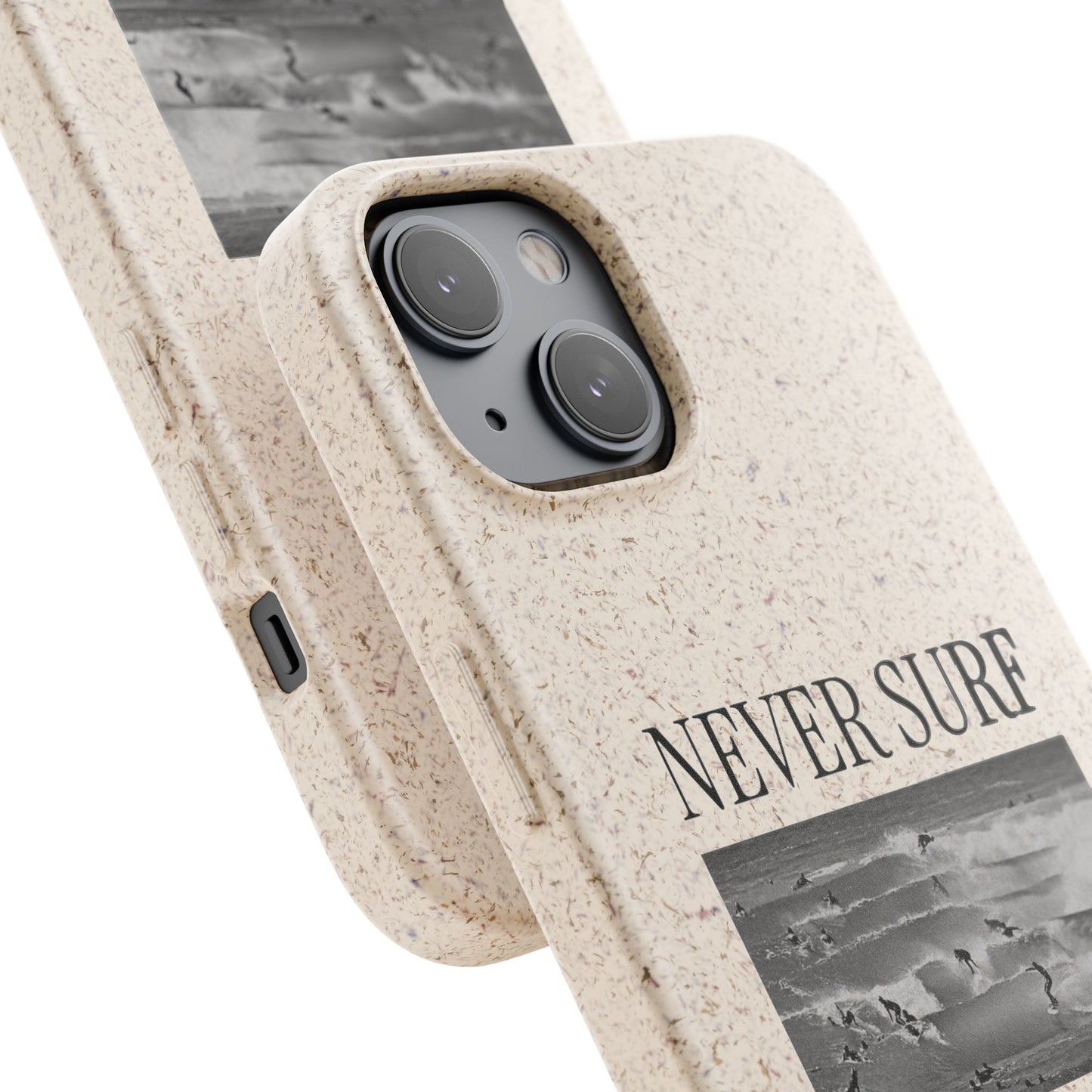 NEVER SURF Biodegradable iPhone Case