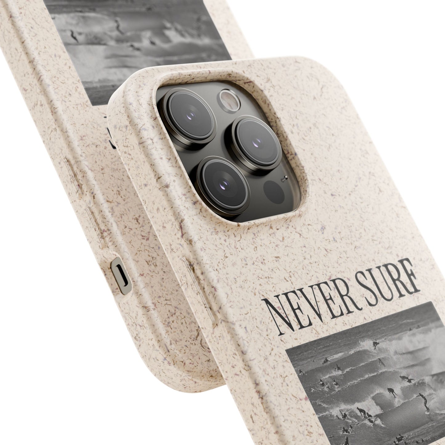 NEVER SURF Biodegradable iPhone Case