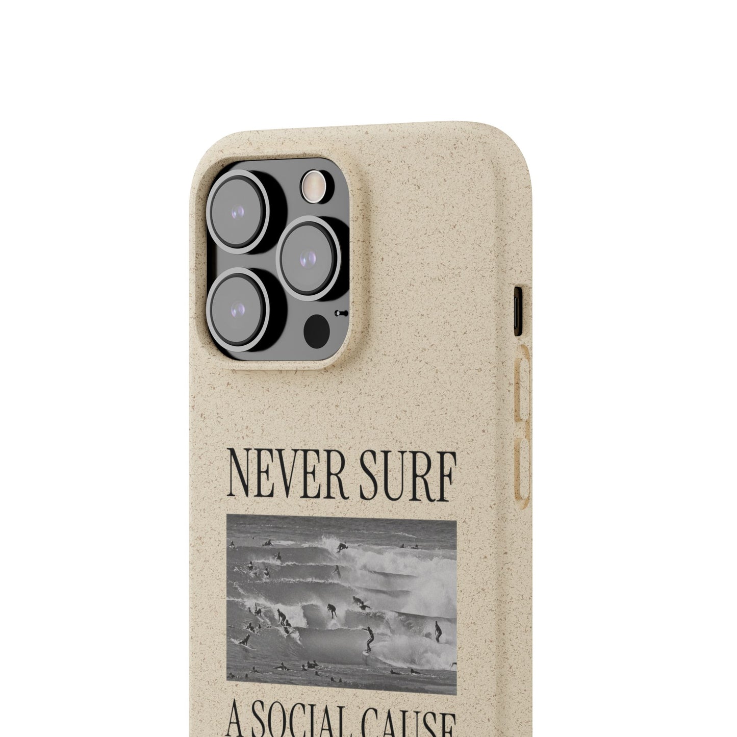 NEVER SURF Biodegradable iPhone Case