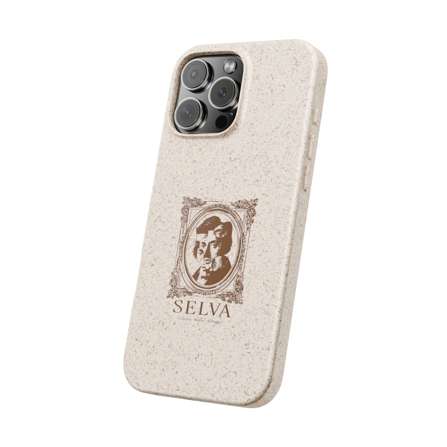 Biodegradable iPhone Case - Natural Brown