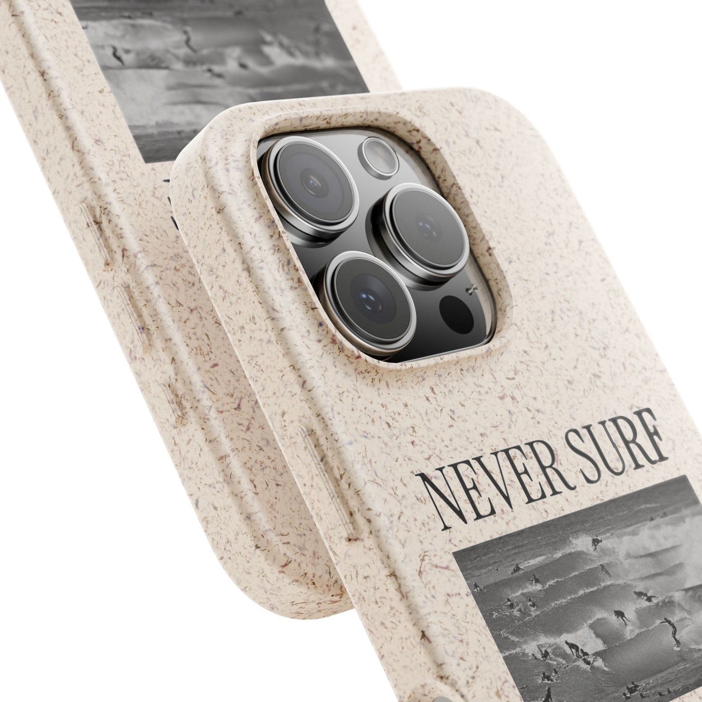 NEVER SURF Biodegradable iPhone Case