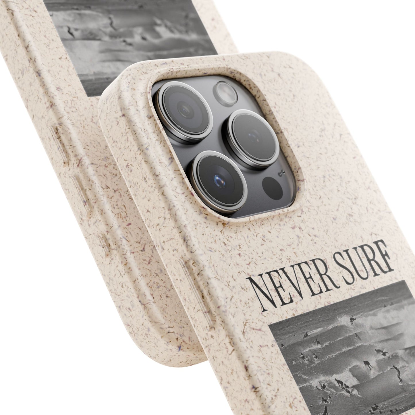 NEVER SURF Biodegradable iPhone Case
