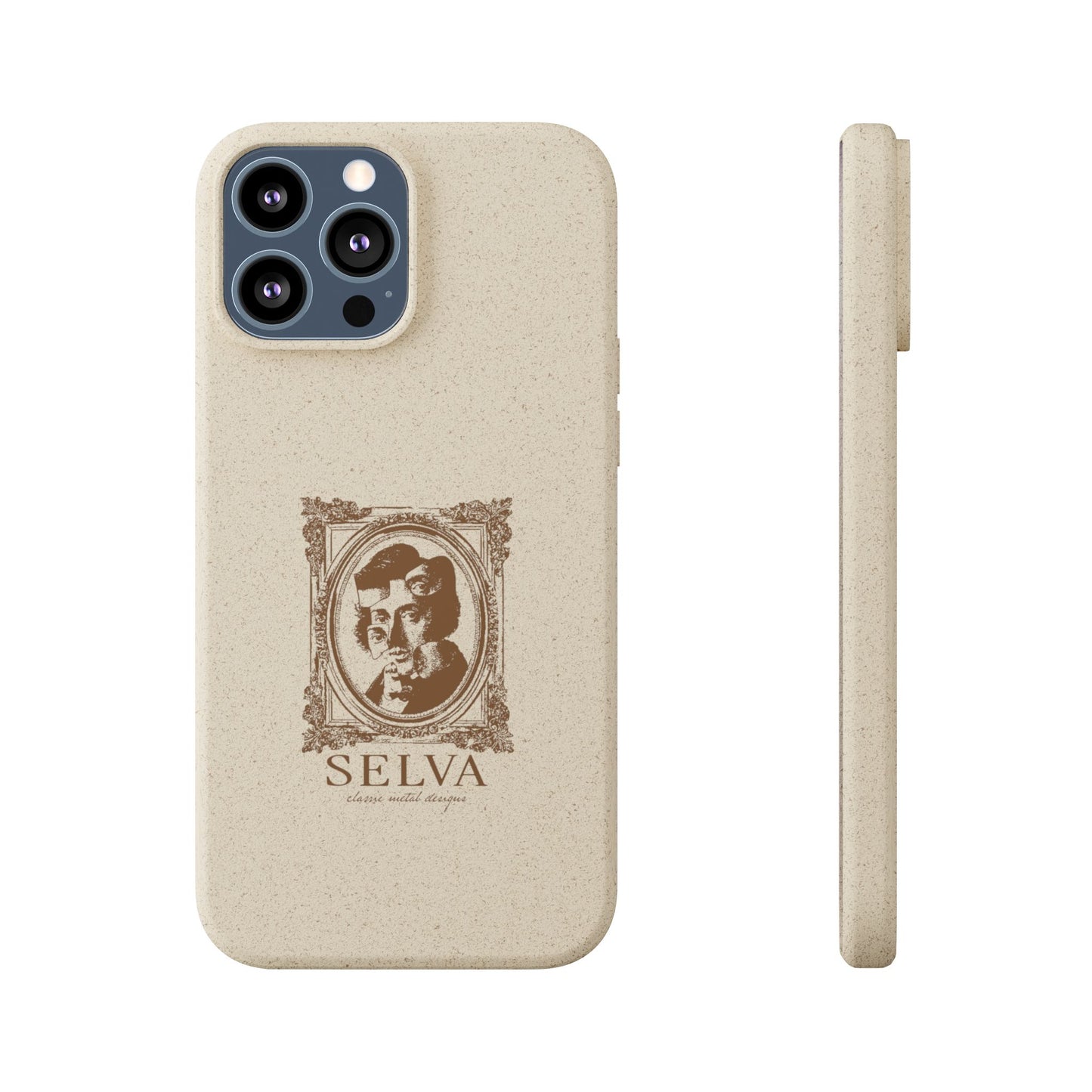 Biodegradable iPhone Case - Natural Brown