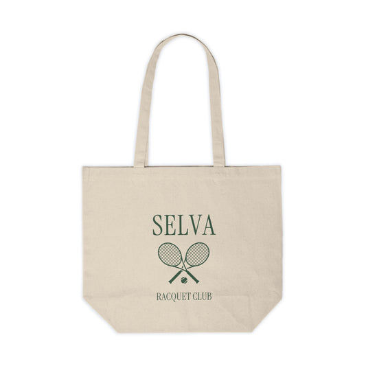 Canvas Tote - Selva Racquet Club