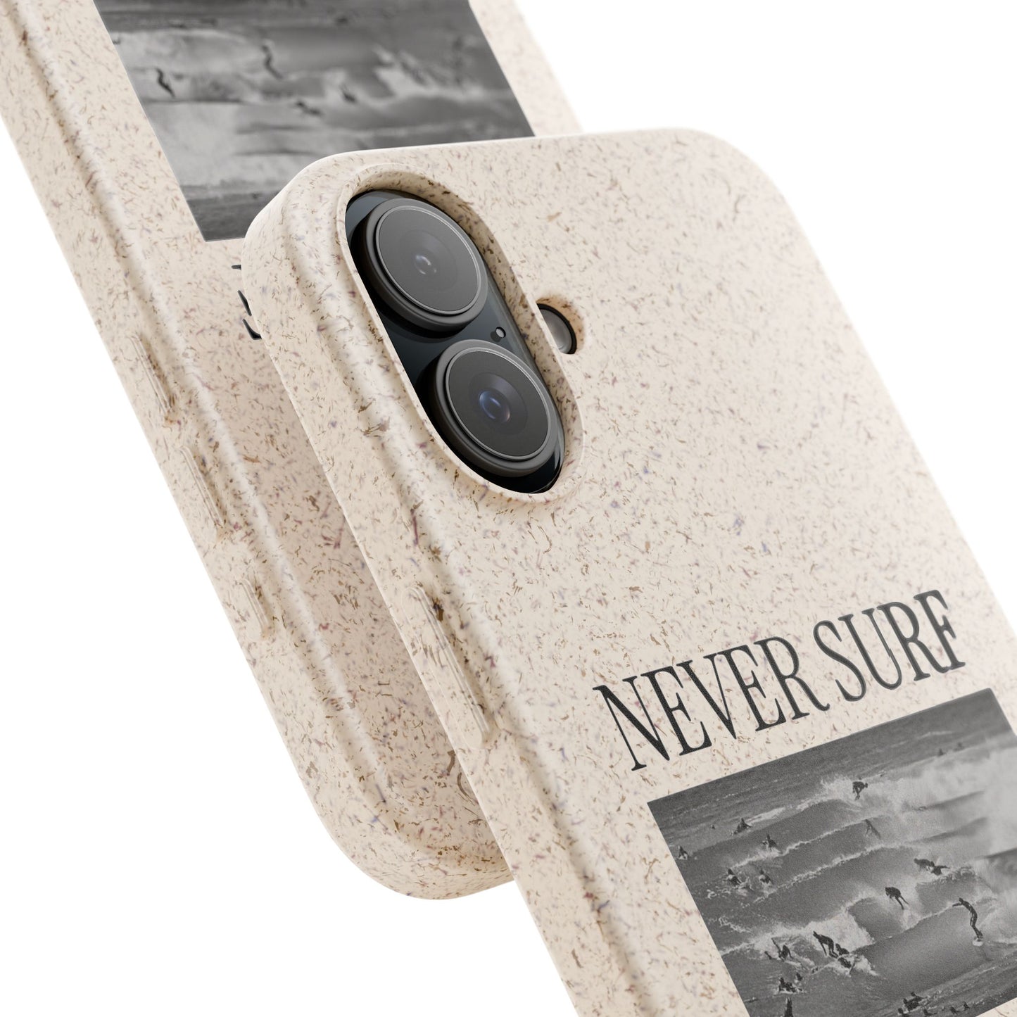 NEVER SURF Biodegradable iPhone Case