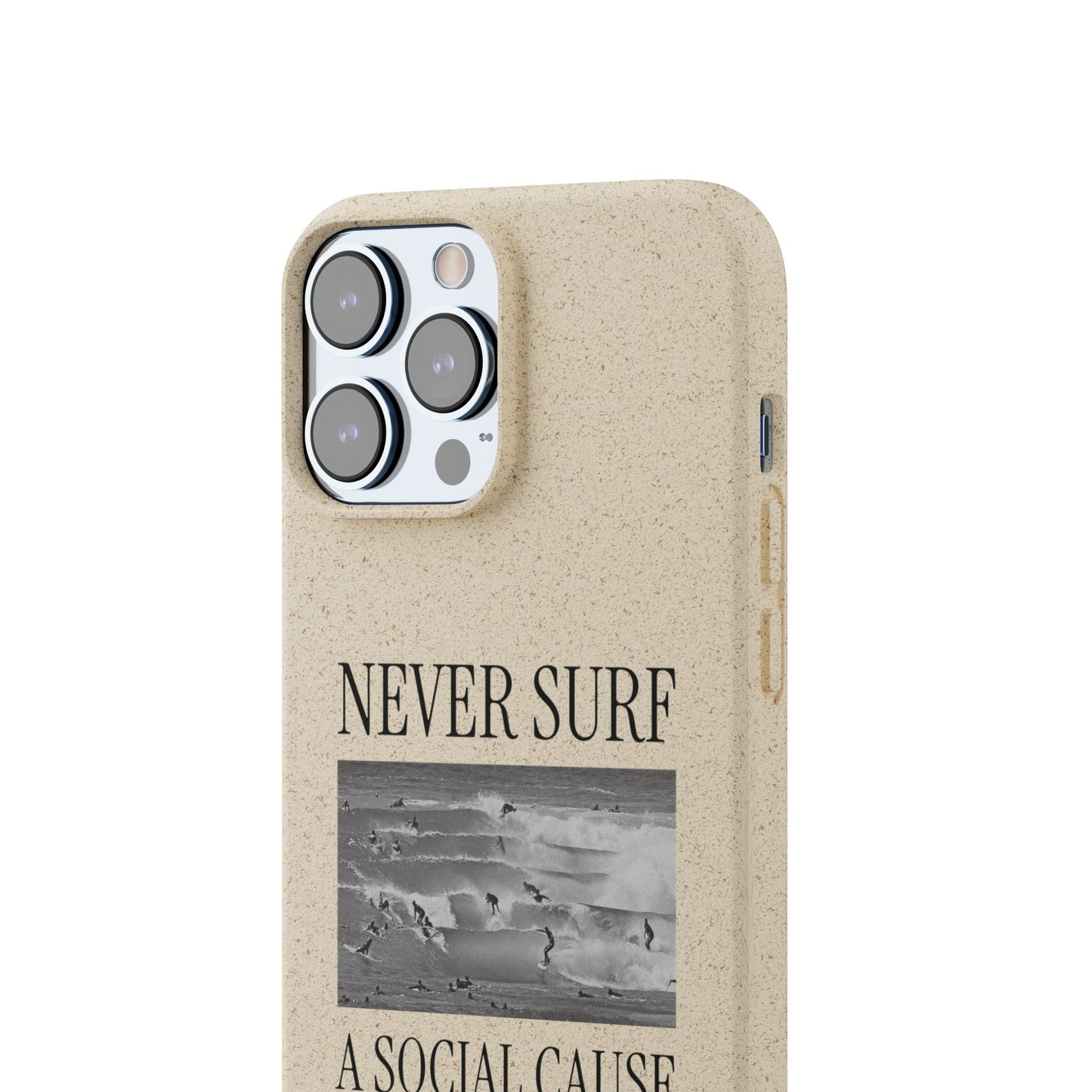 NEVER SURF Biodegradable iPhone Case