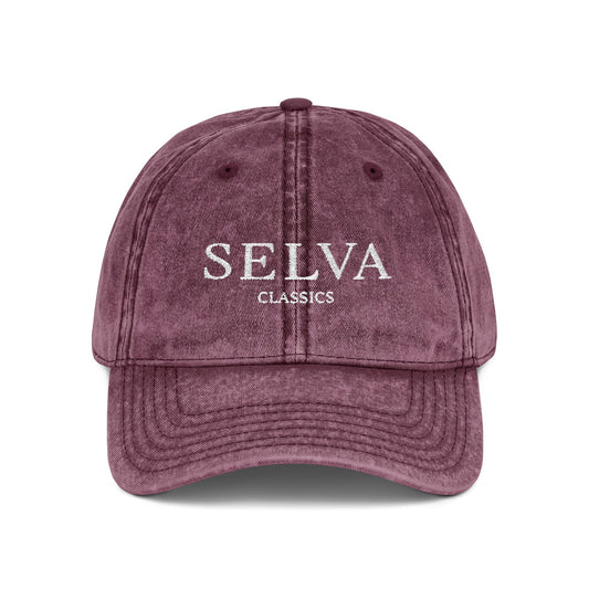 Vintage Dad Cap - Selva Classics Embroidery