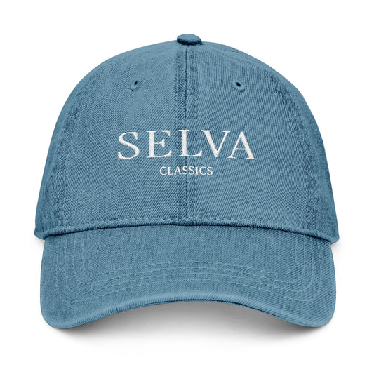 Denim Dad Hat - Selva Classics Embroidery