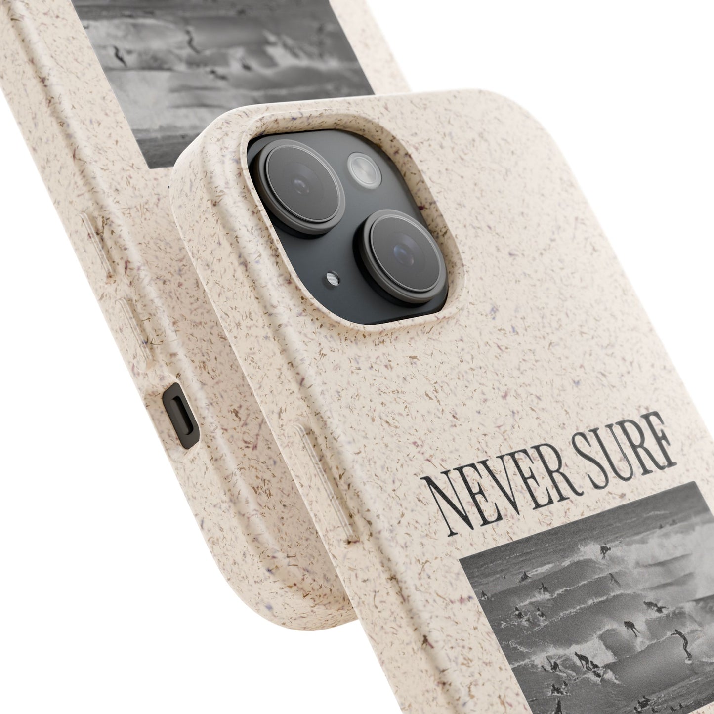 NEVER SURF Biodegradable iPhone Case