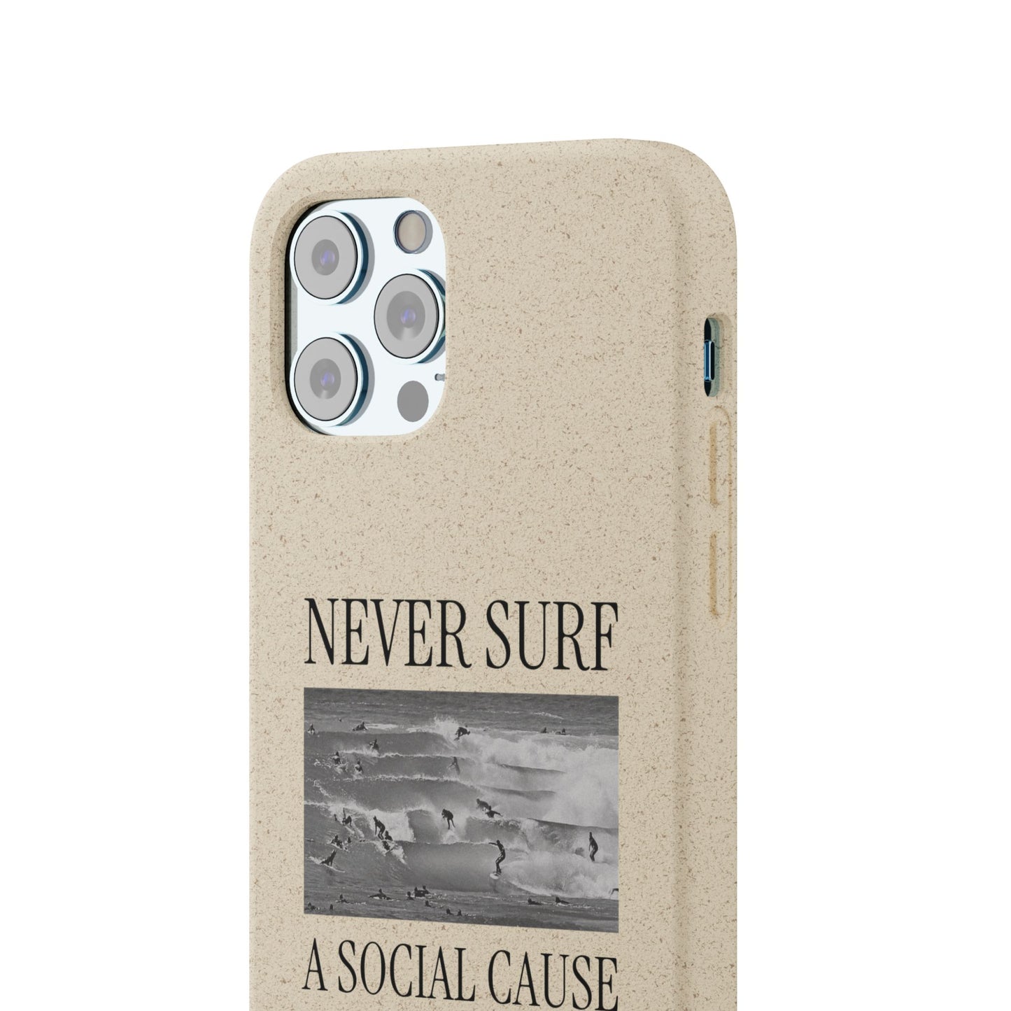 NEVER SURF Biodegradable iPhone Case