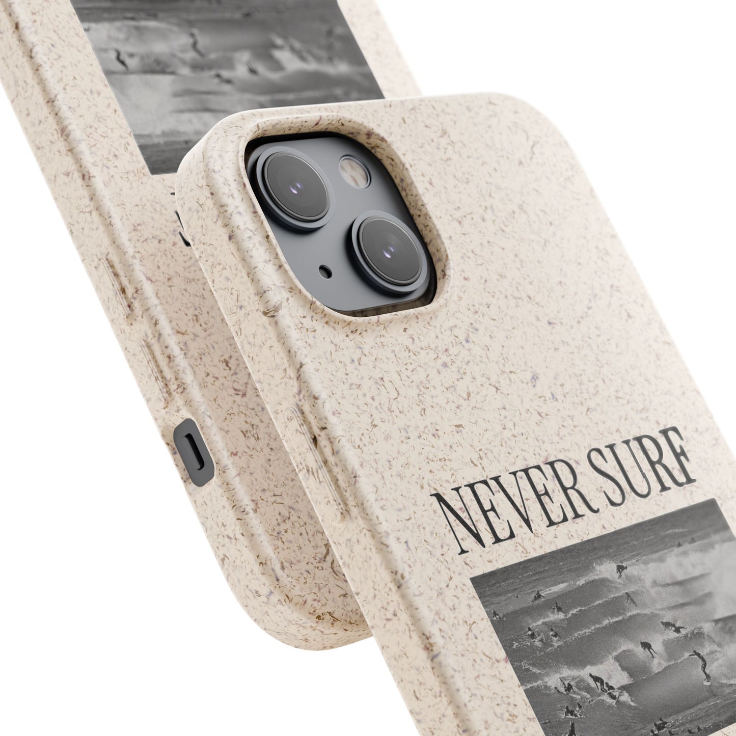NEVER SURF Biodegradable iPhone Case