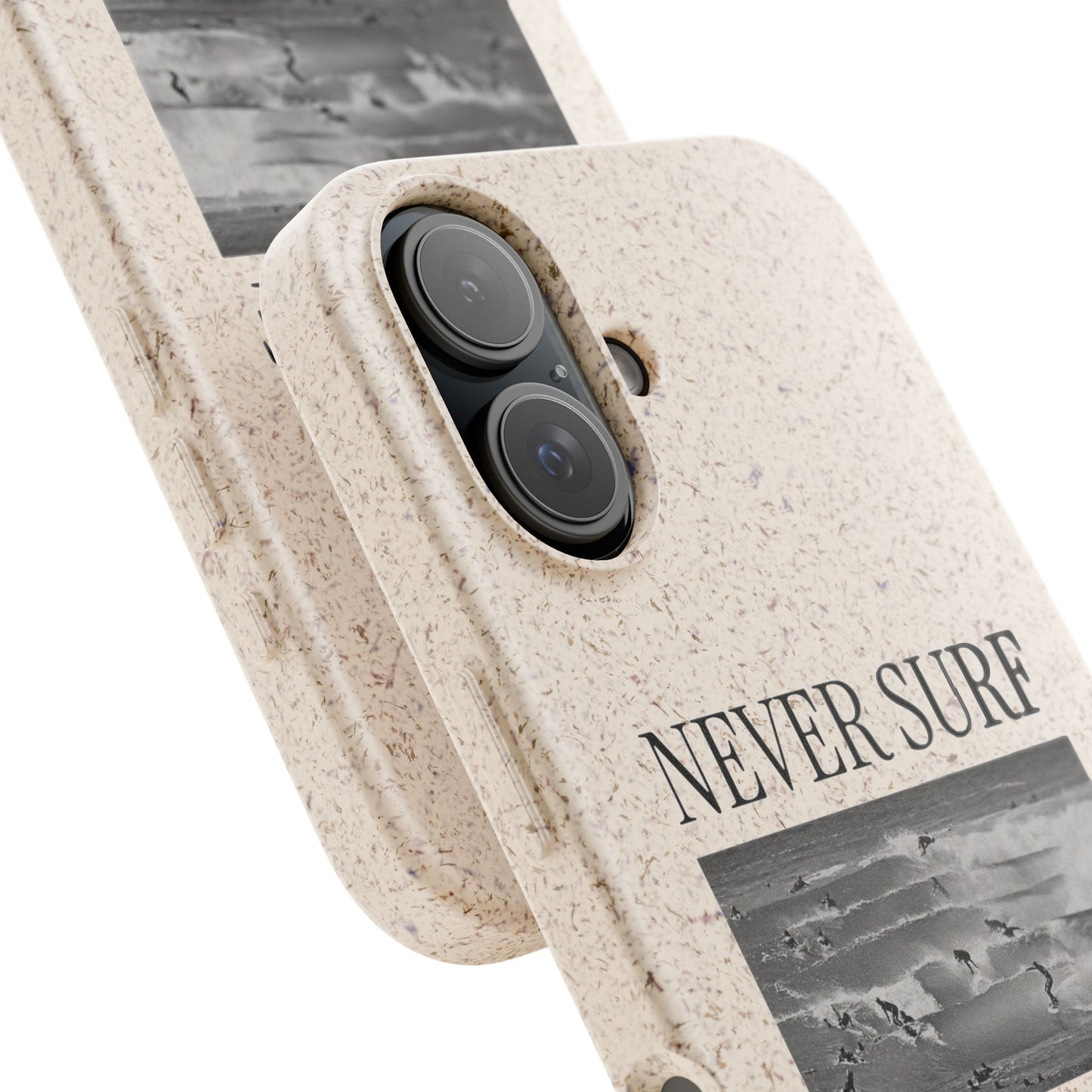 NEVER SURF Biodegradable iPhone Case