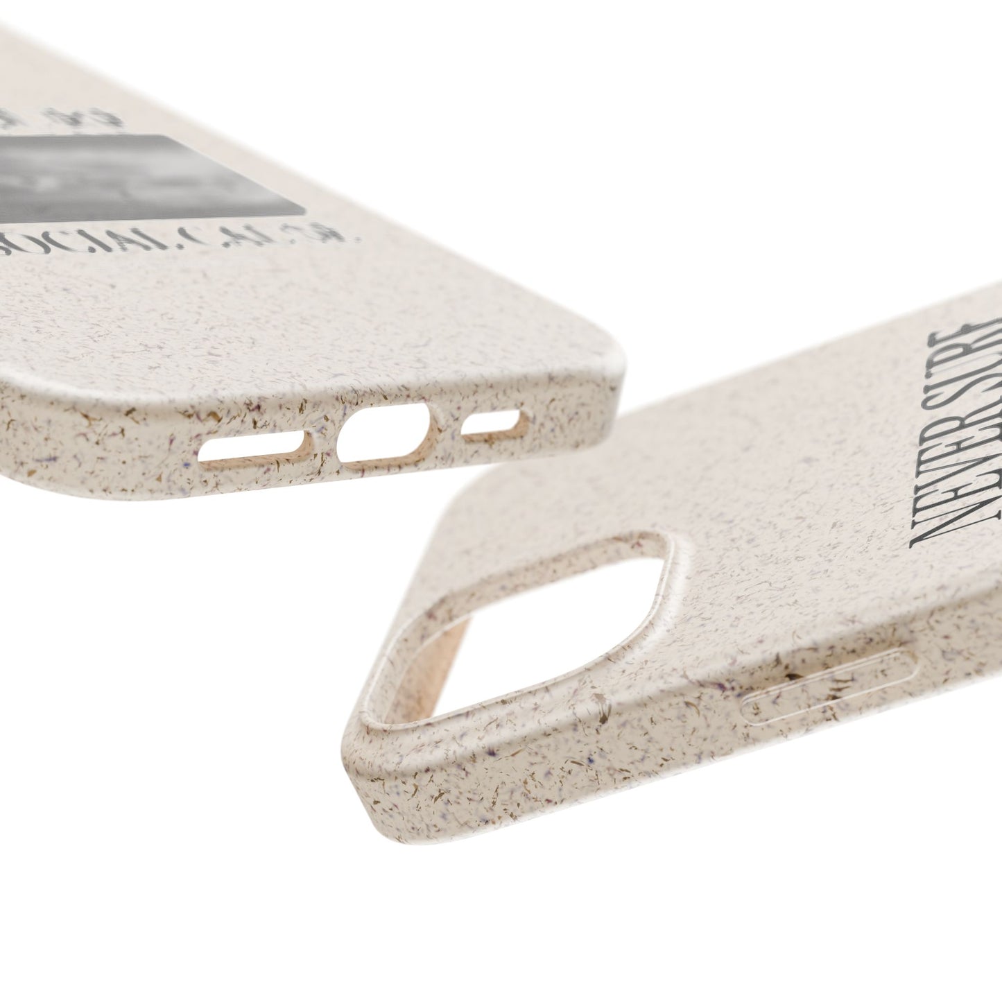 NEVER SURF Biodegradable iPhone Case