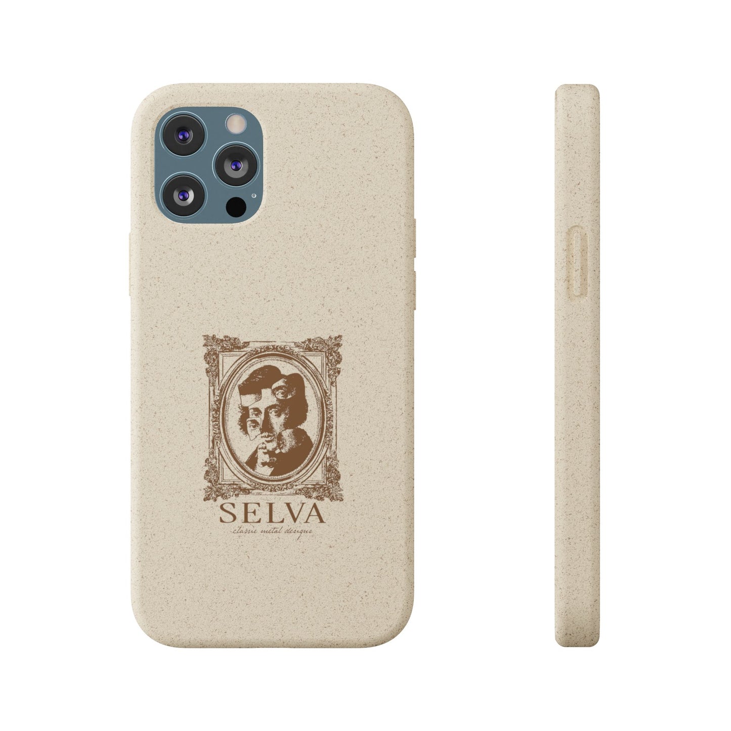 Biodegradable iPhone Case - Natural Brown