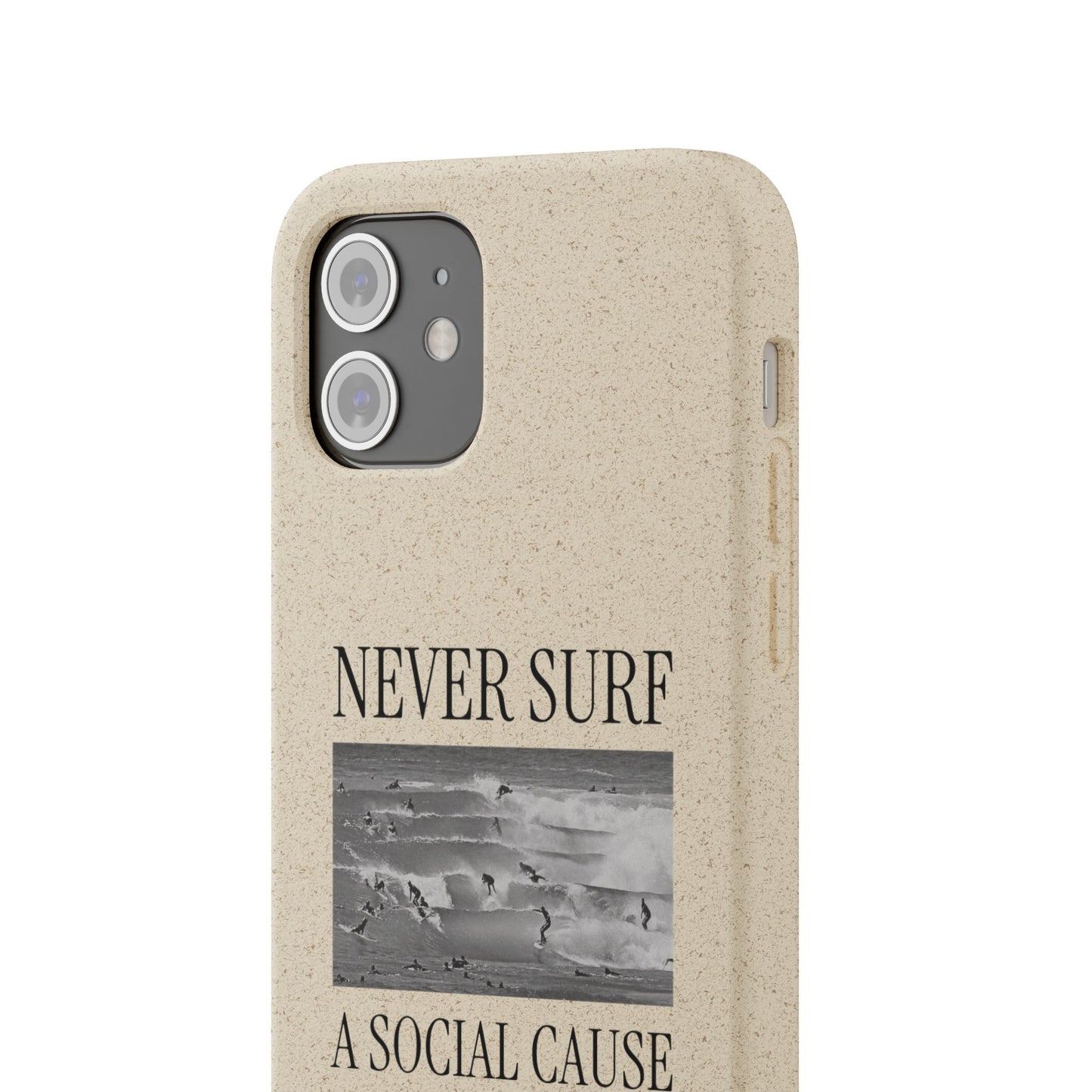 NEVER SURF Biodegradable iPhone Case