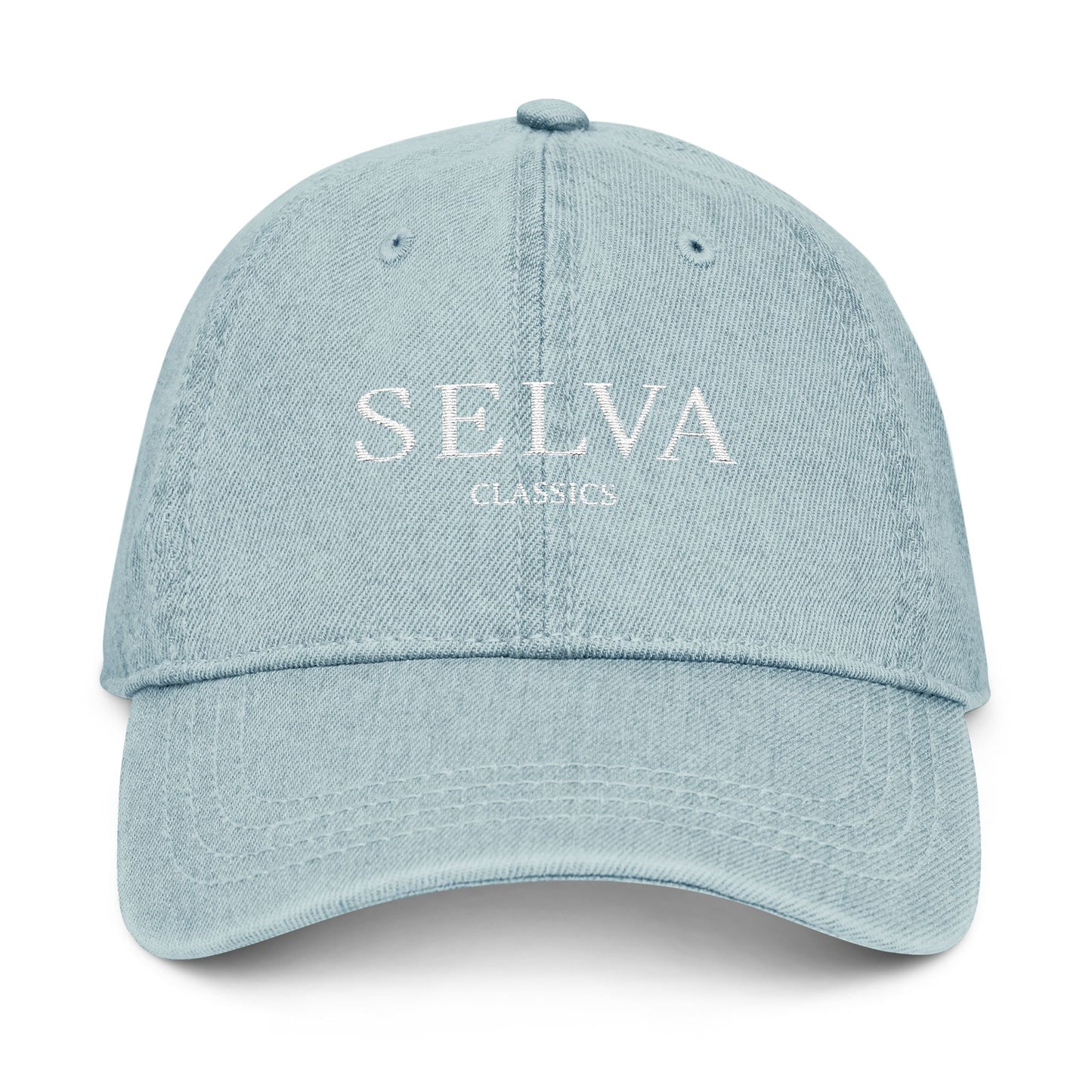 Denim Dad Hat - Selva Classics Embroidery