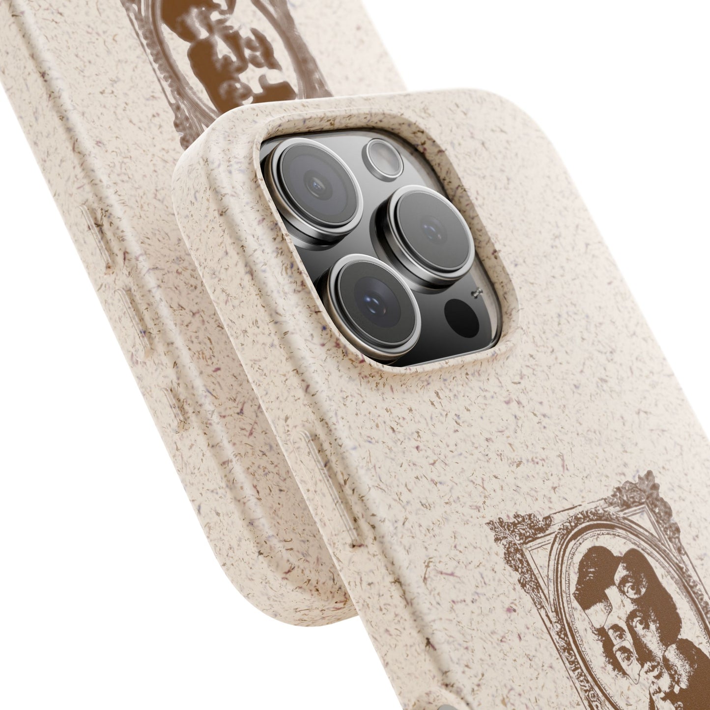 Biodegradable iPhone Case - Natural Brown