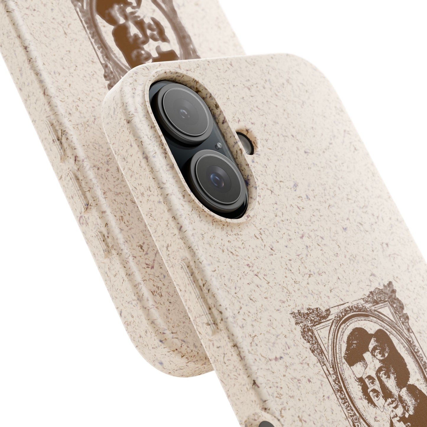 Biodegradable iPhone Case - Natural Brown