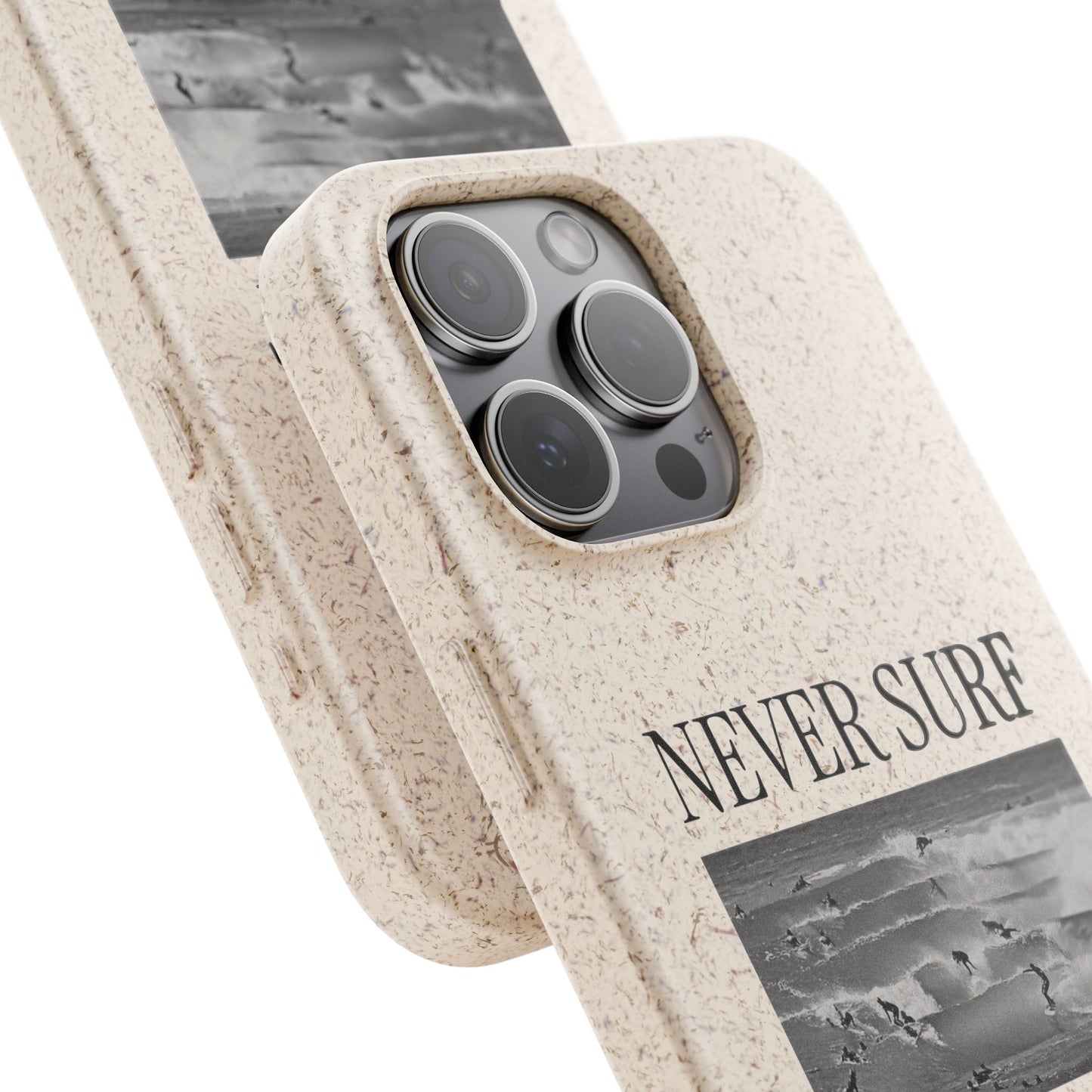 NEVER SURF Biodegradable iPhone Case