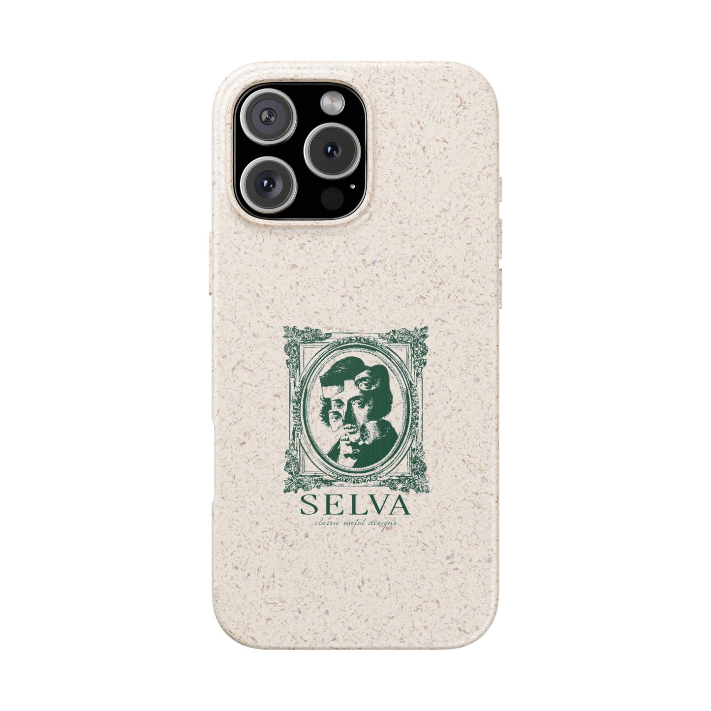 Biodegradable iPhone Case - Classic Green