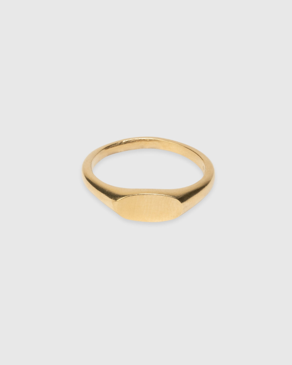Idyl Signet Ring - 14k Solid Gold