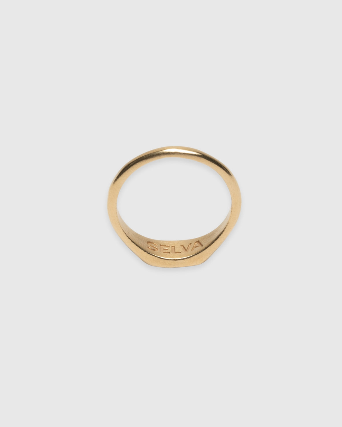 Idyl Signet Ring - 14k Solid Gold