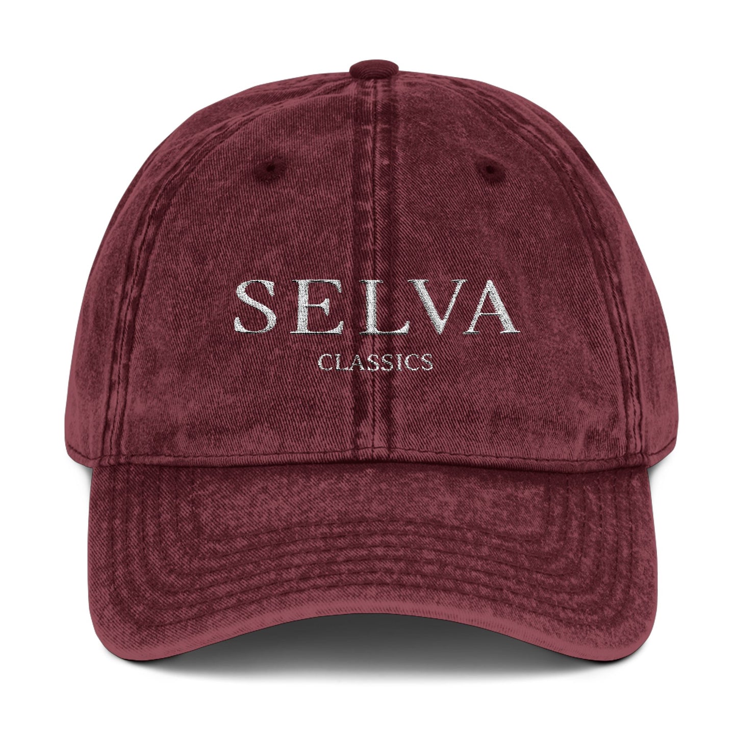 Vintage Dad Cap - Selva Classics Embroidery
