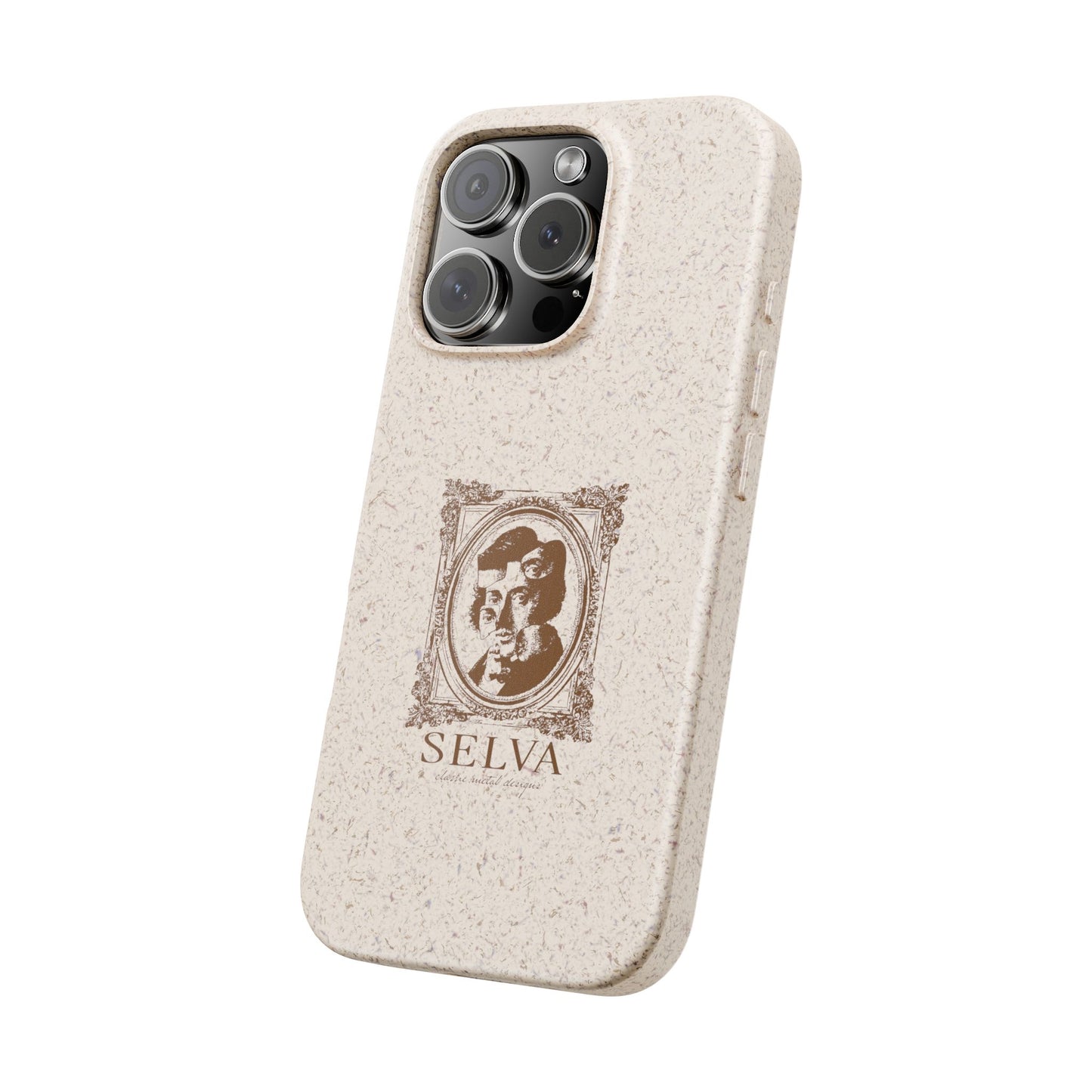 Biodegradable iPhone Case - Natural Brown