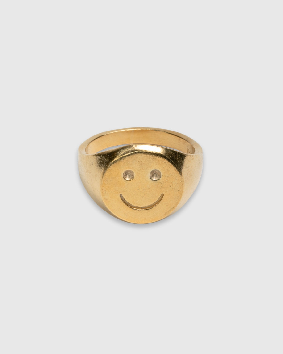 Smile Signet Ring