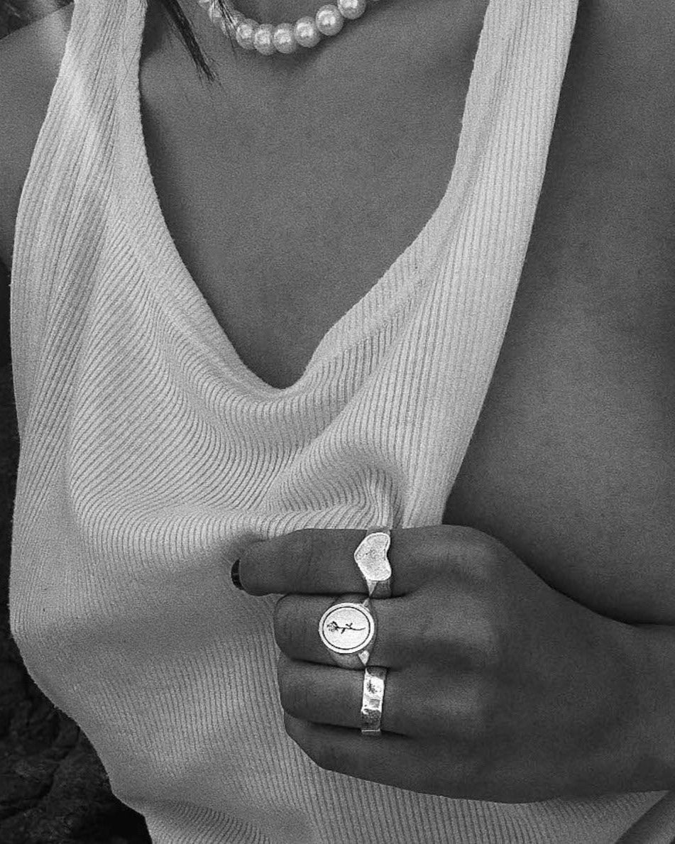 Bruised Heart Ring