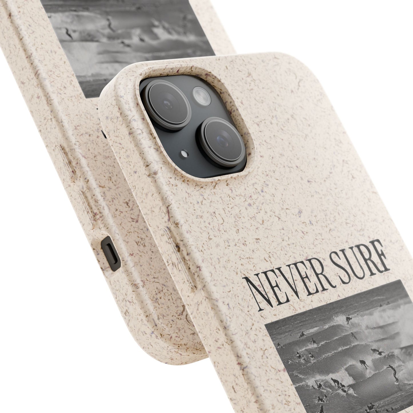NEVER SURF Biodegradable iPhone Case