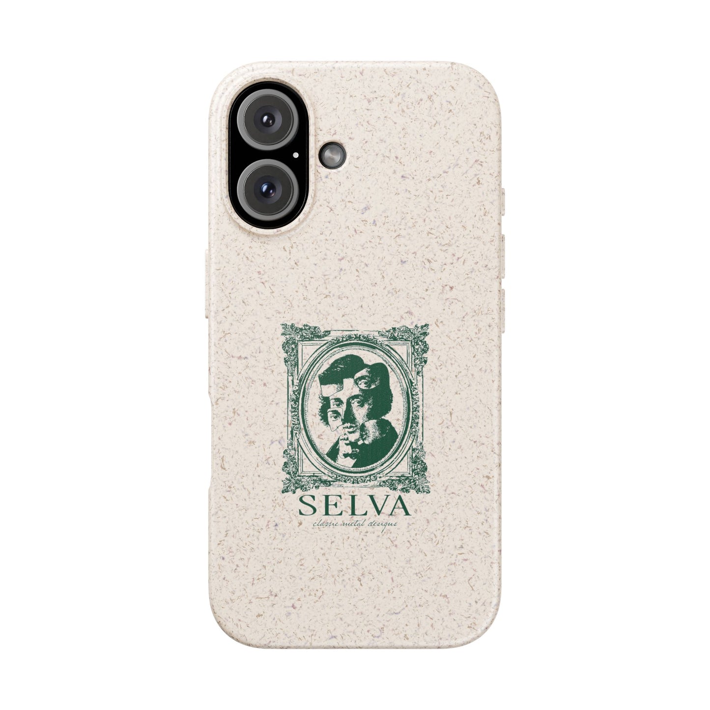 Biodegradable iPhone Case - Classic Green