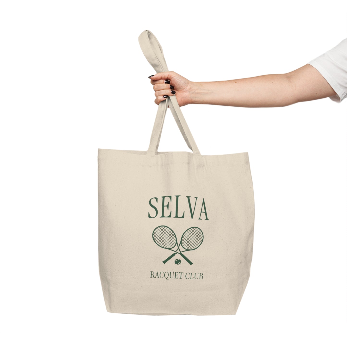 Canvas Tote - Selva Racquet Club