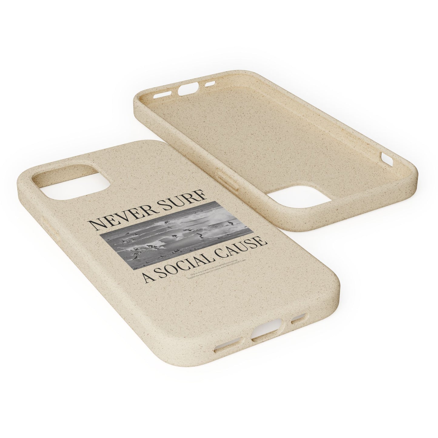 NEVER SURF Biodegradable iPhone Case
