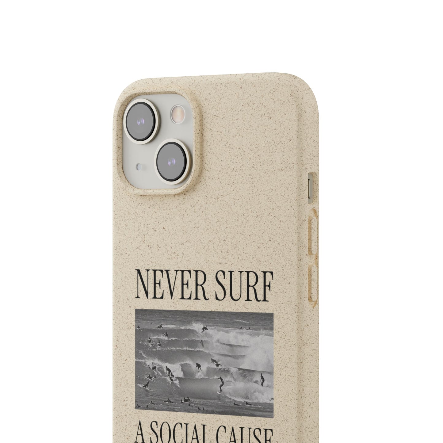 NEVER SURF Biodegradable iPhone Case