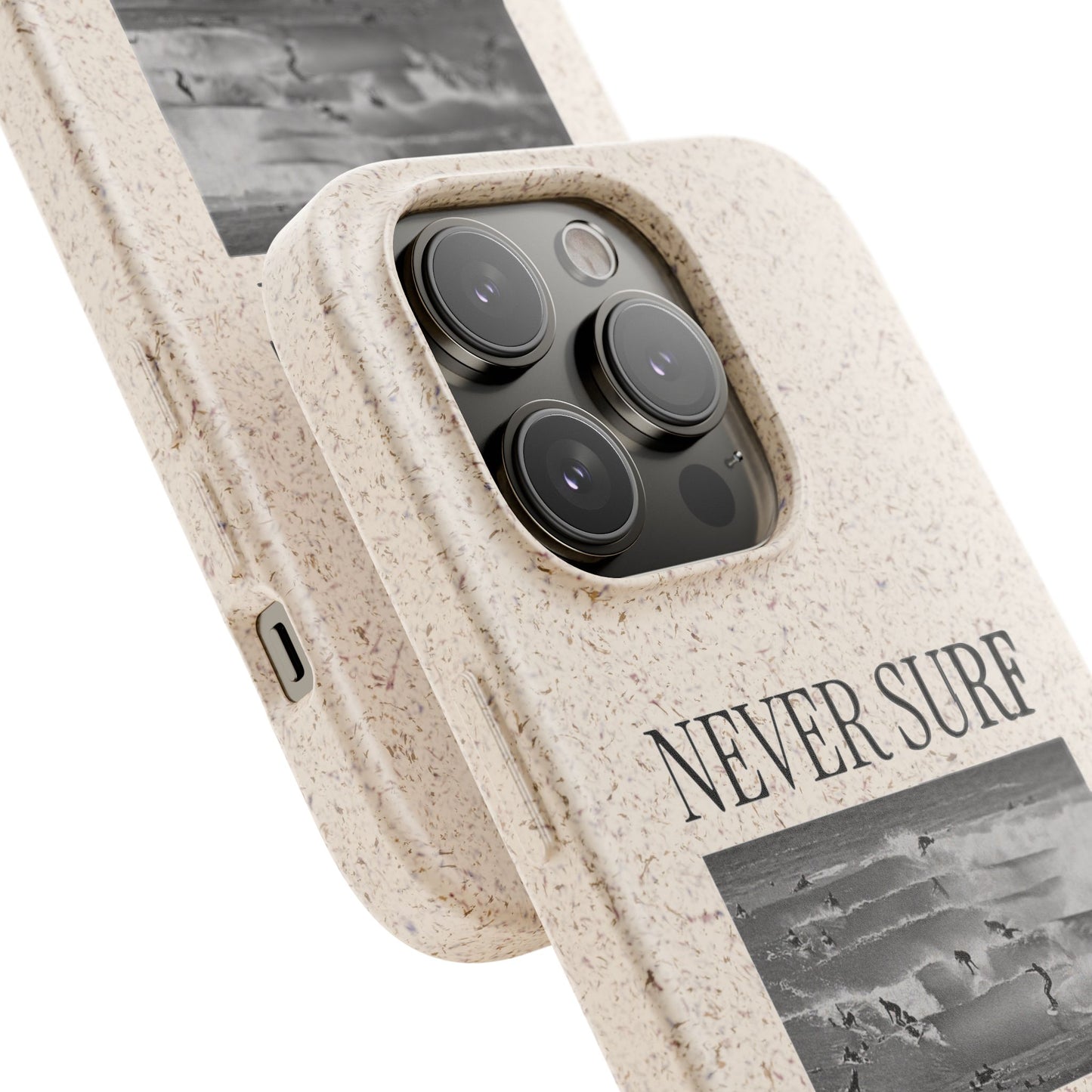 NEVER SURF Biodegradable iPhone Case