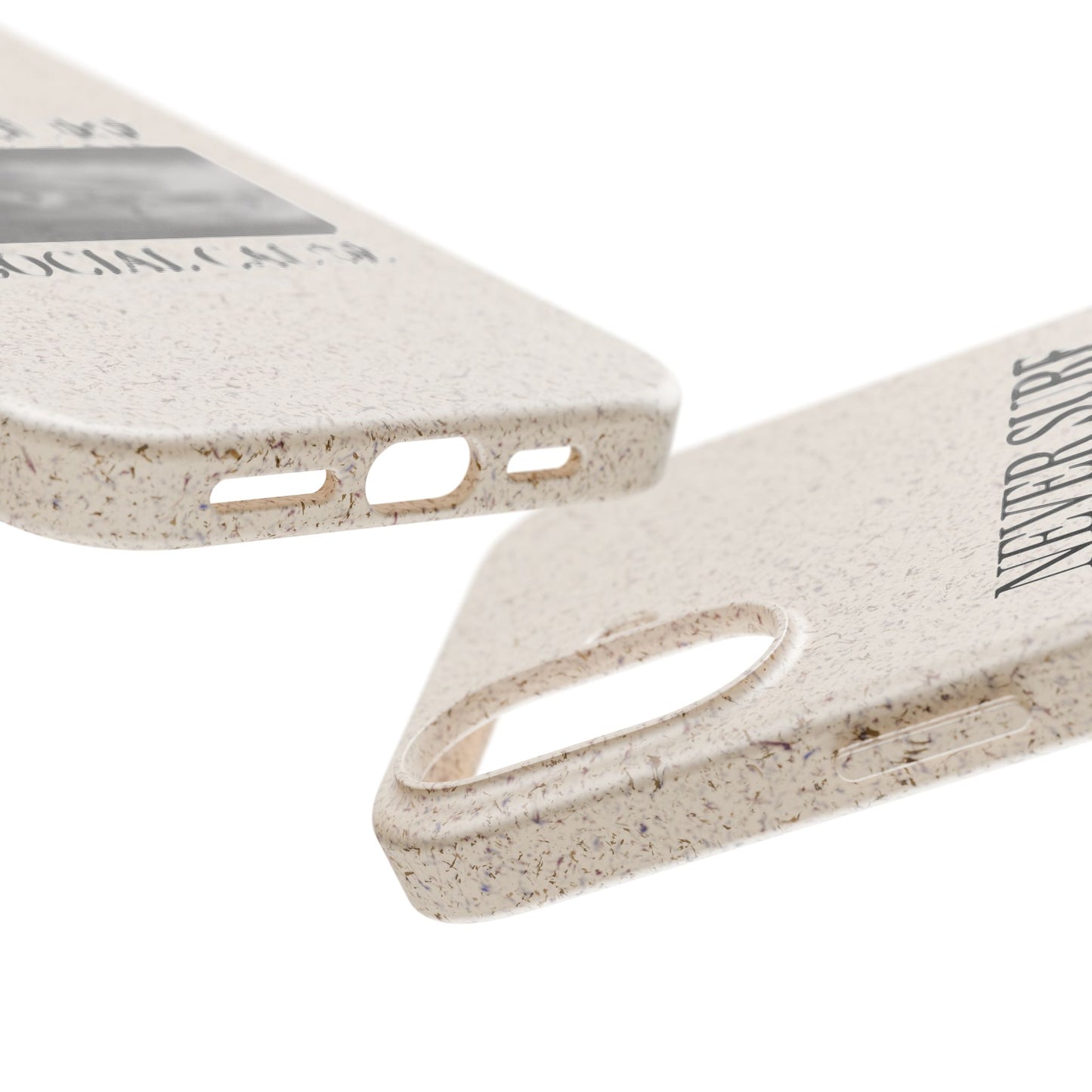 NEVER SURF Biodegradable iPhone Case