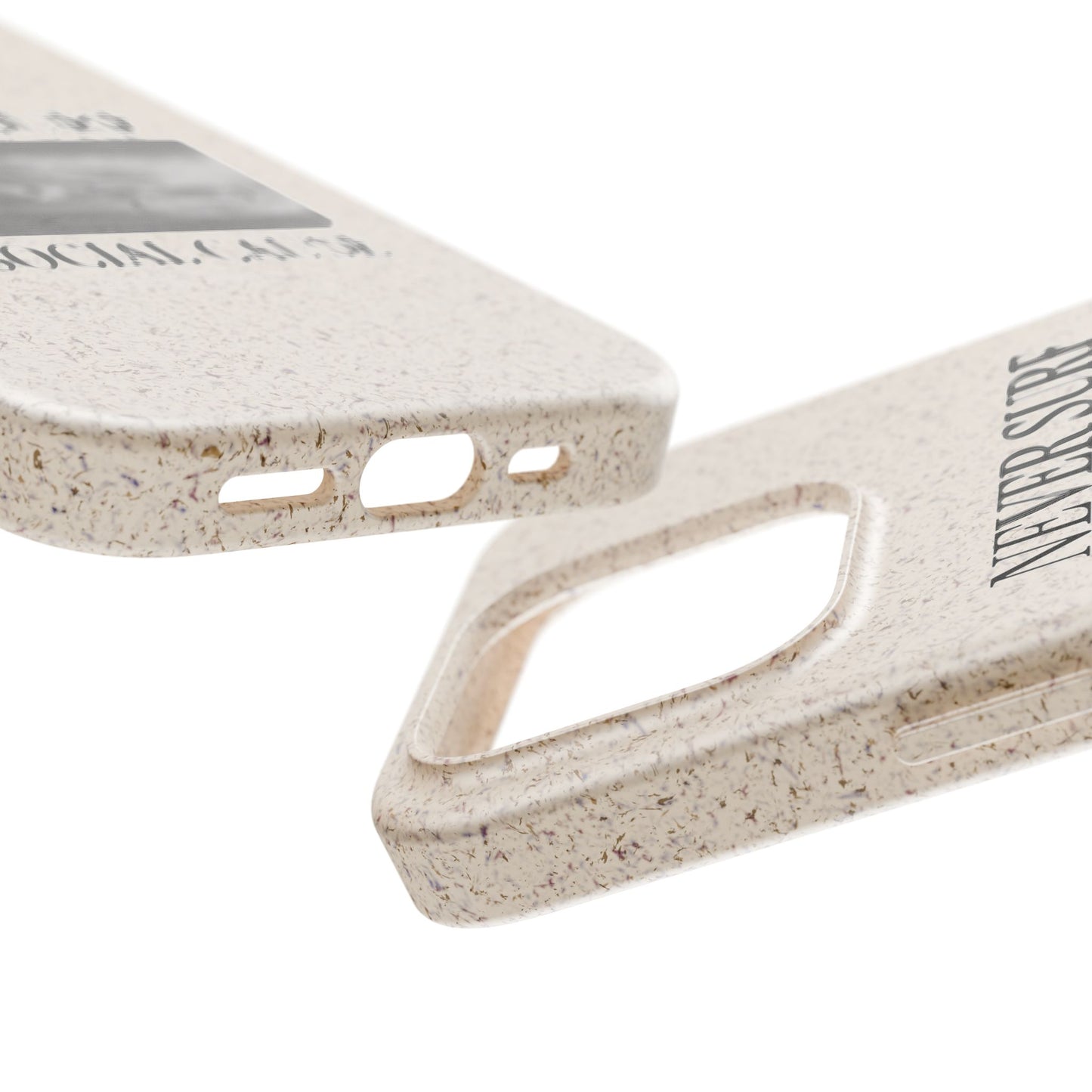 NEVER SURF Biodegradable iPhone Case