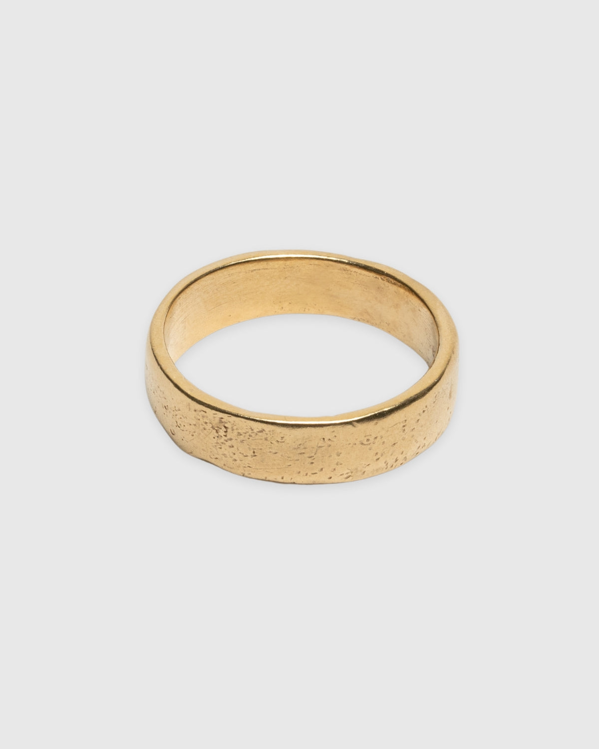 Rugged Band Ring - 14k Solid Gold