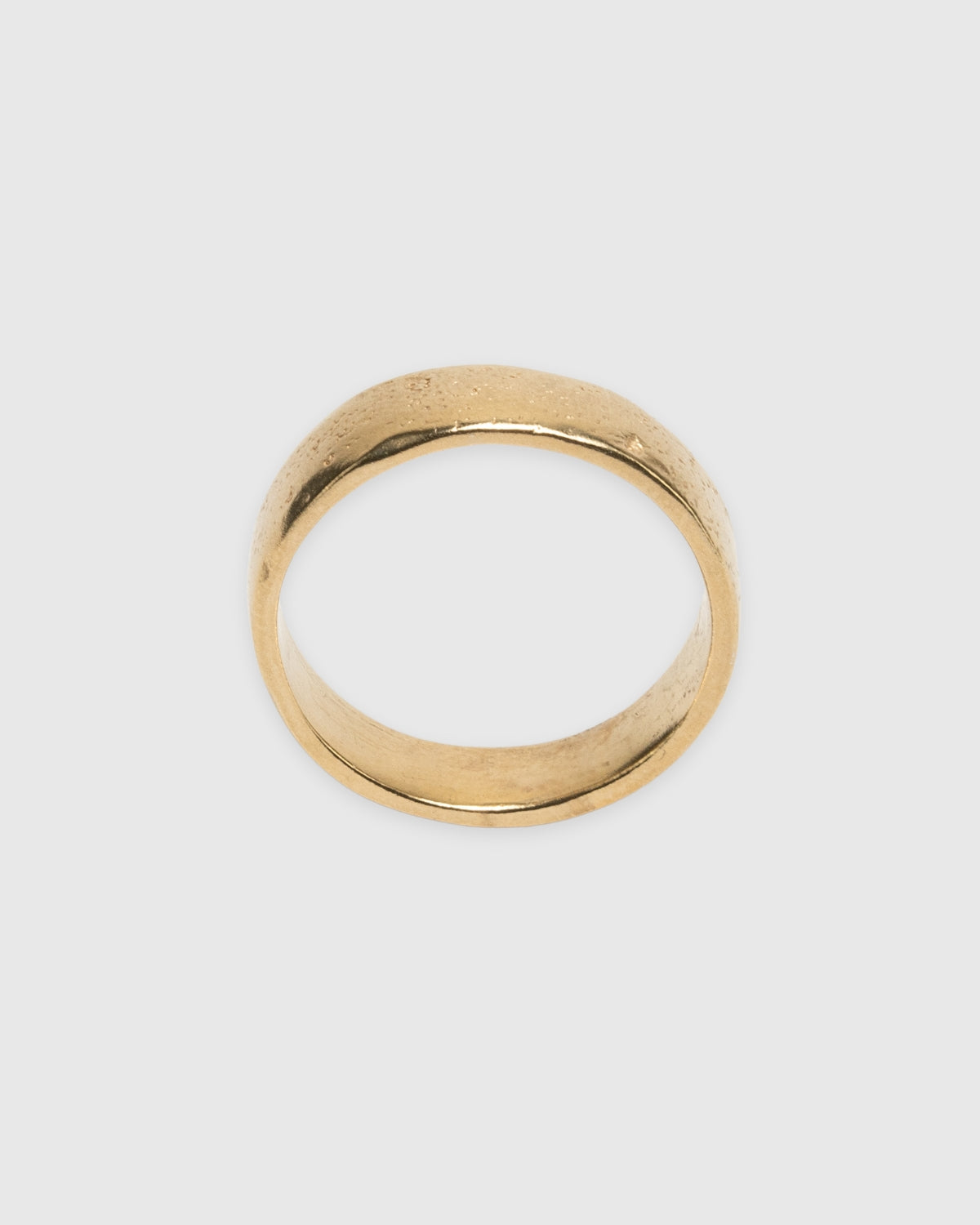 Rugged Band Ring - 14k Solid Gold
