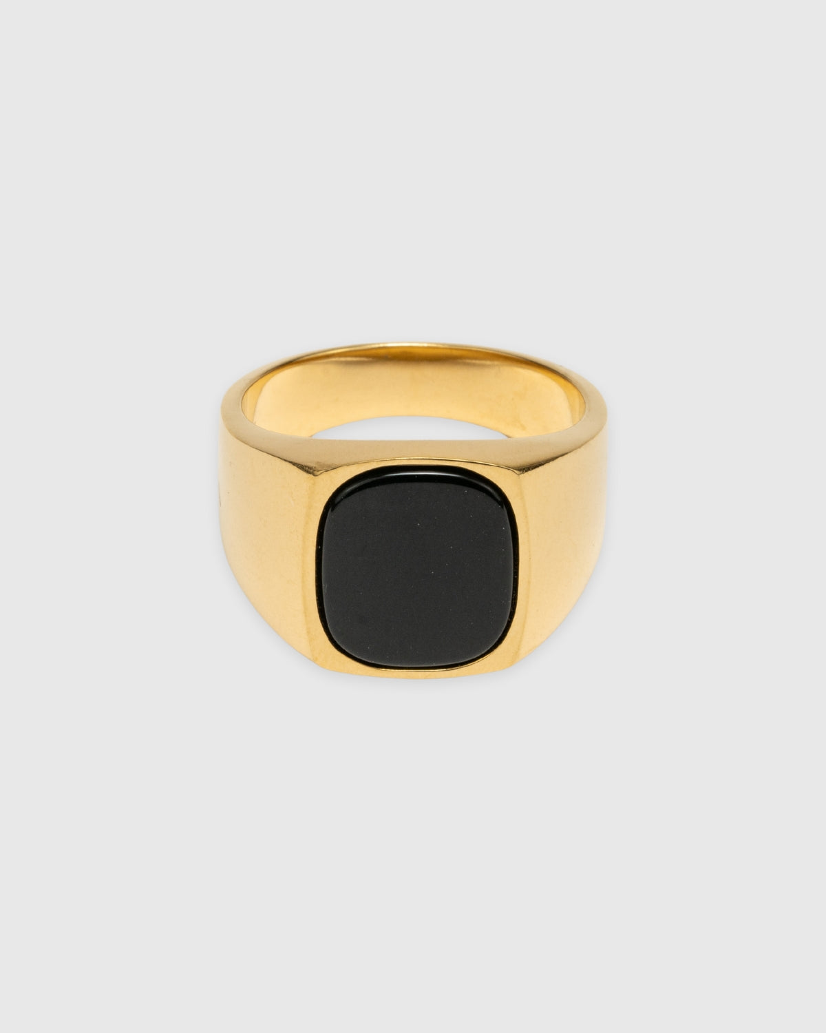 Hudson Onyx Signet Ring - 14k Solid Gold