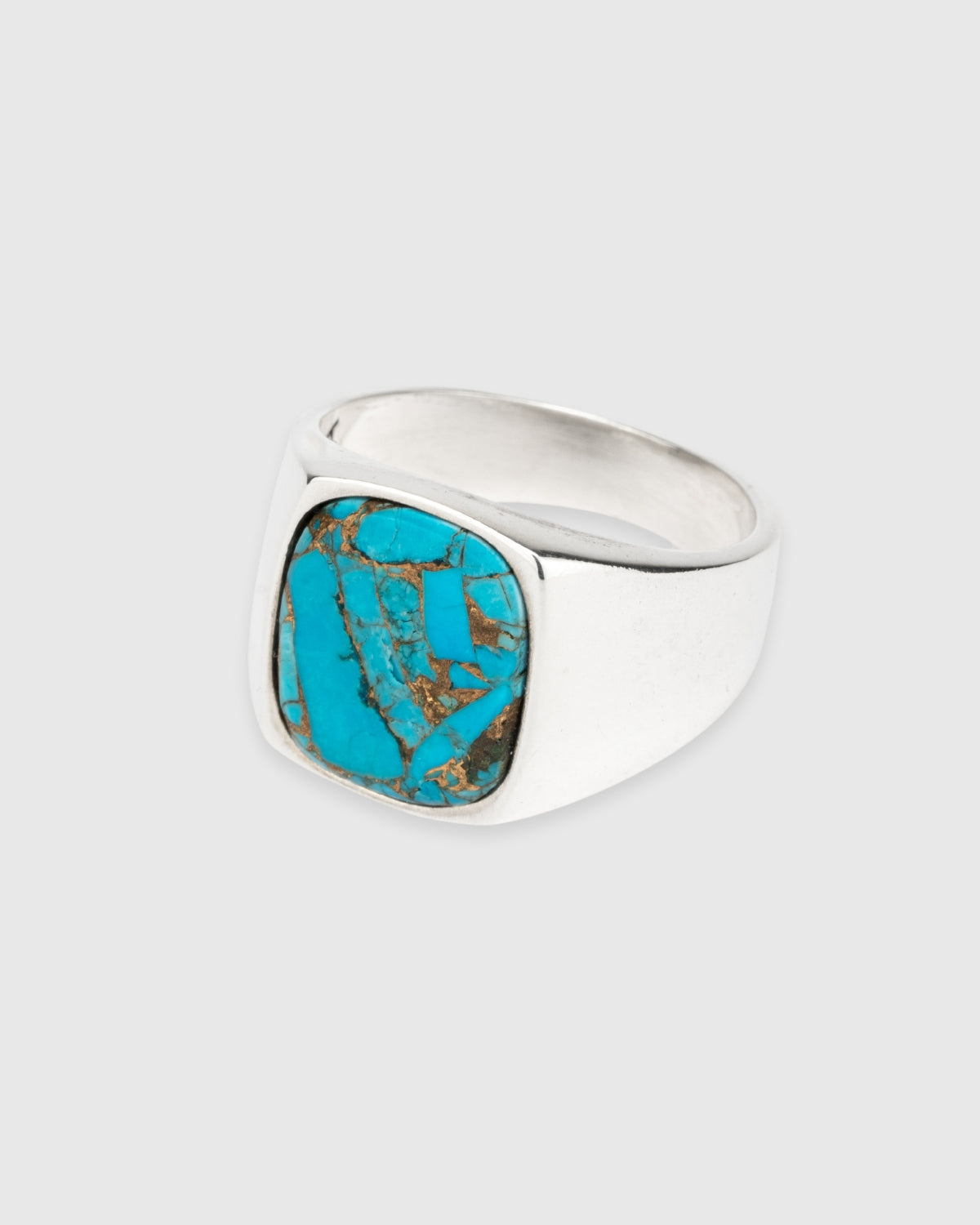 Hudson Turquoise Signet Ring