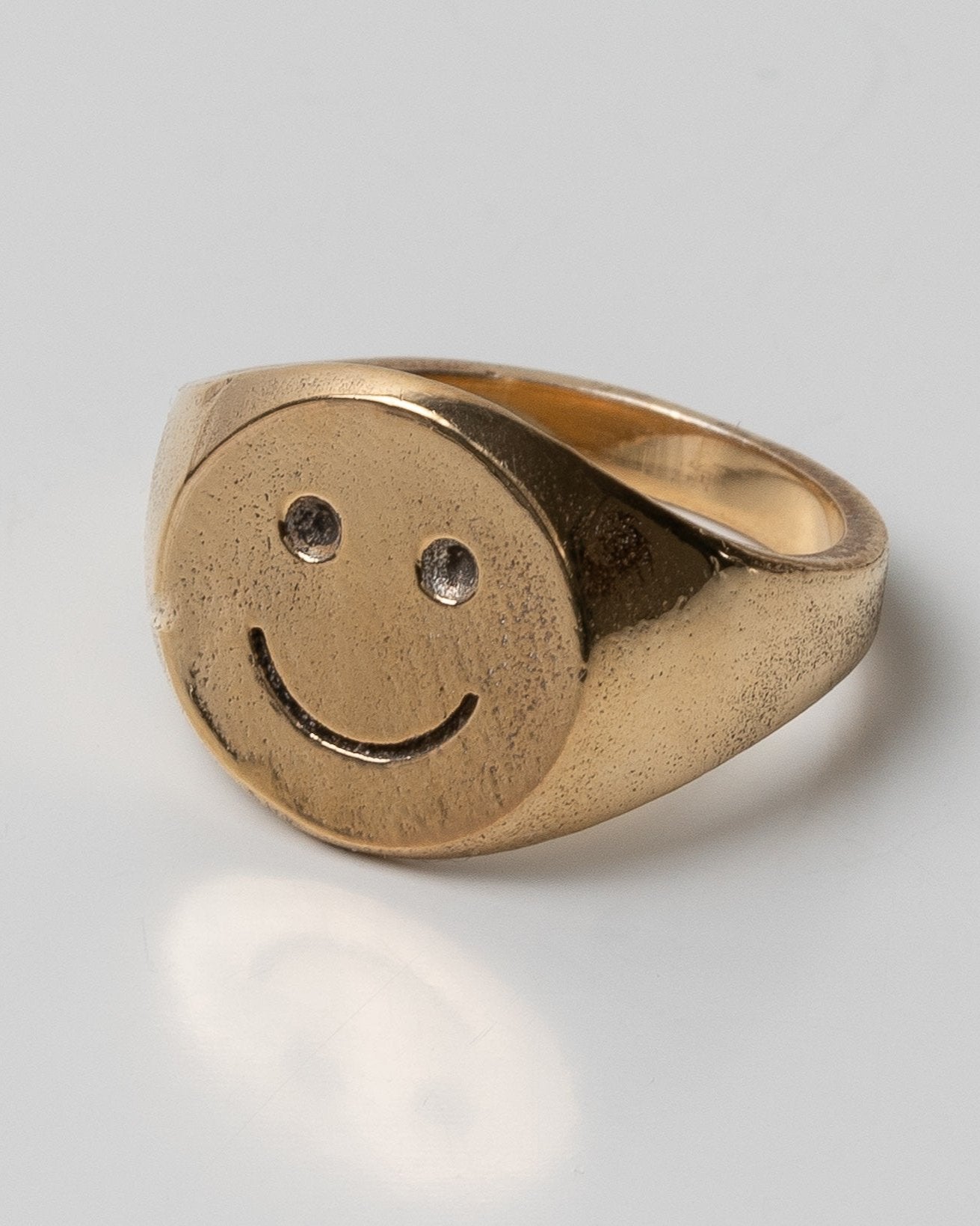 Smile Signet Ring