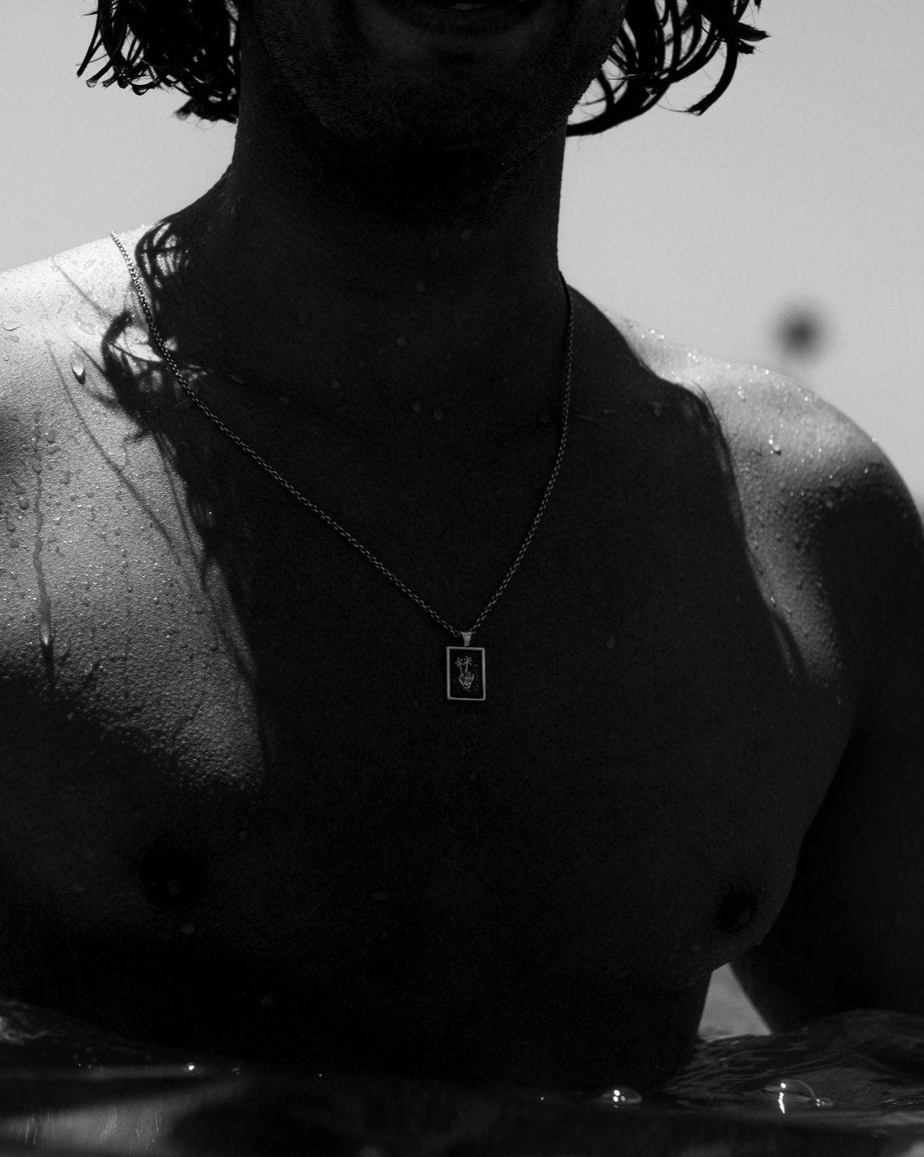 Peace Palms Necklace - 14k Solid Gold
