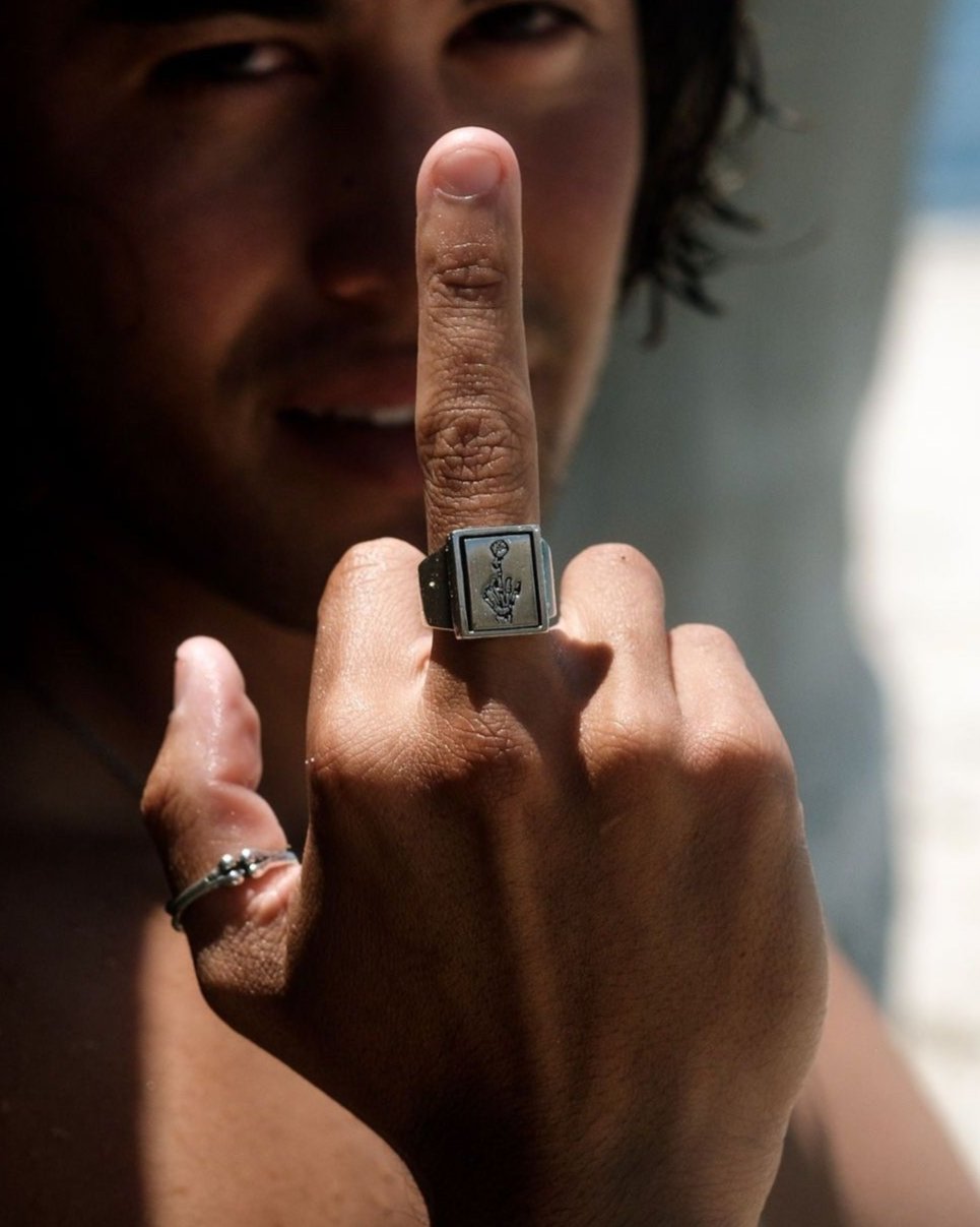 Rectangle - Rose Finger