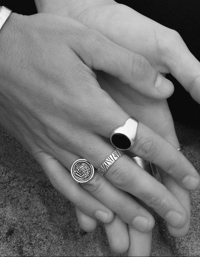 Tribal Ring - 14k Solid Gold