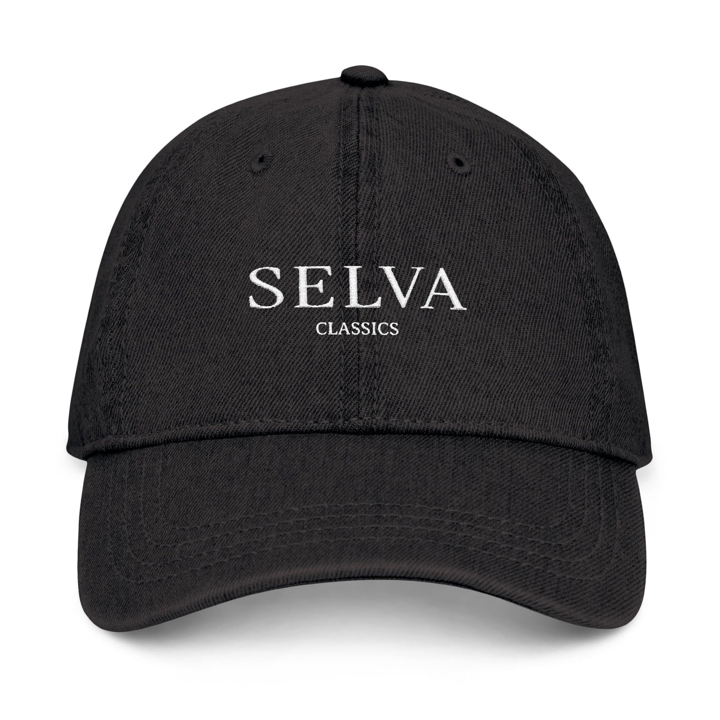 Denim Dad Hat - Selva Classics Embroidery