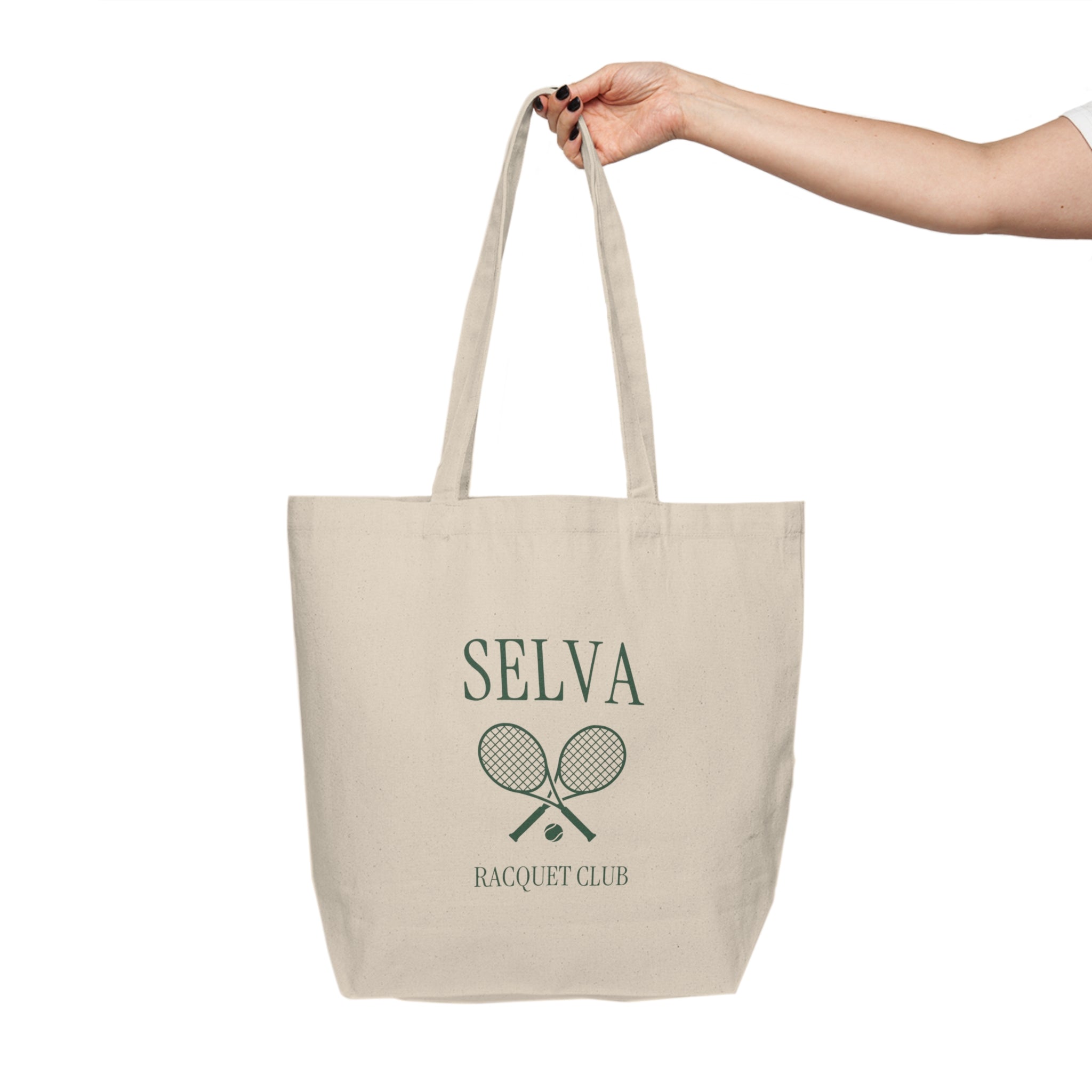 Canvas Tote - Selva Racquet Club