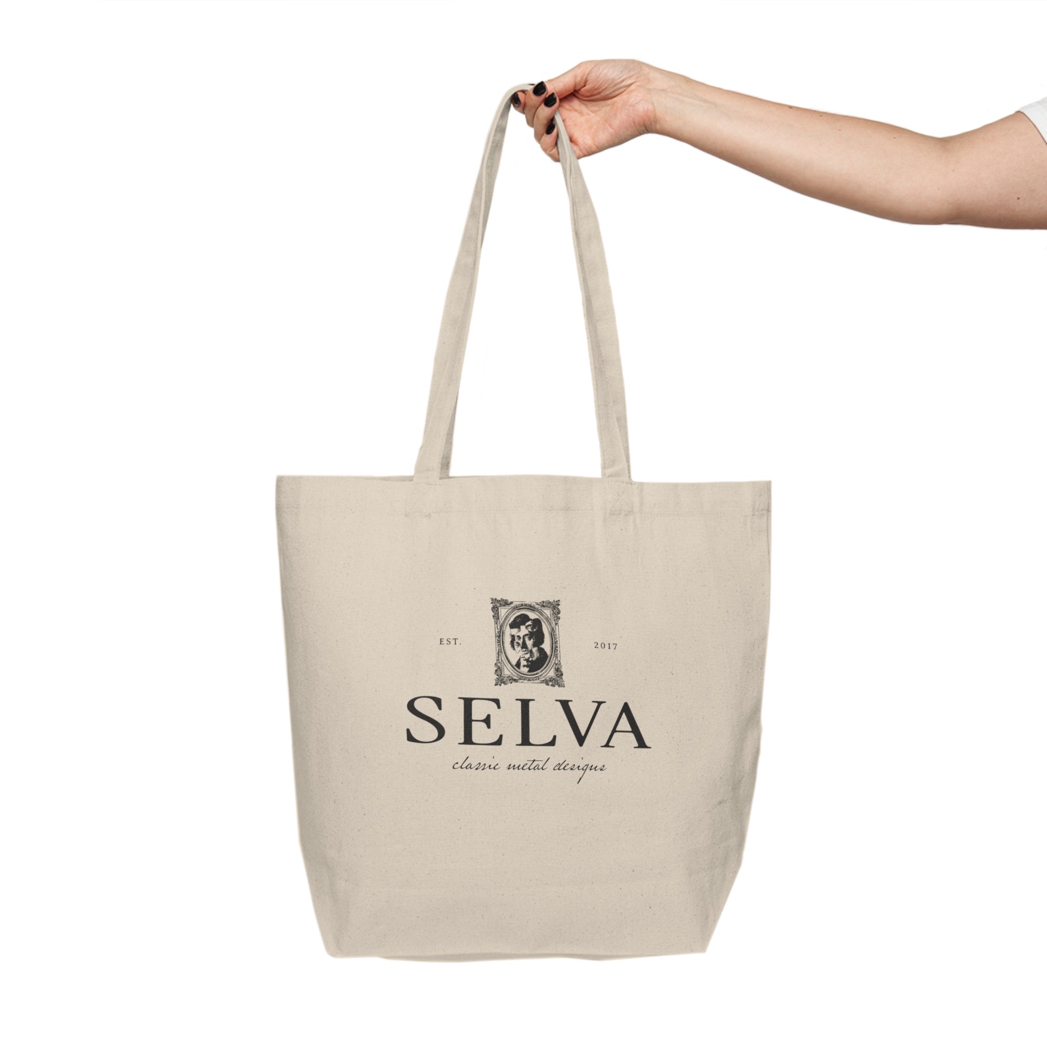 Canvas Tote - Vintage Black