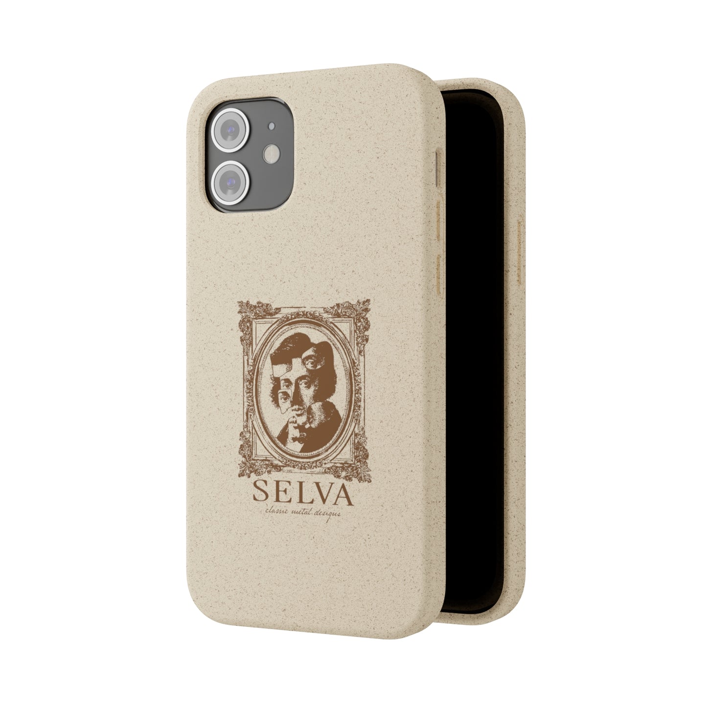 Biodegradable iPhone Case - Natural Brown